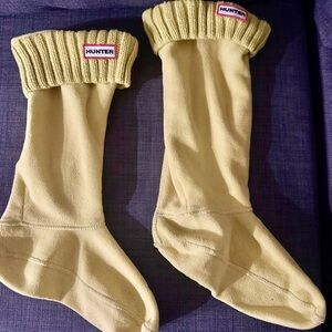 Hunter Tan Casual Socks for Women
